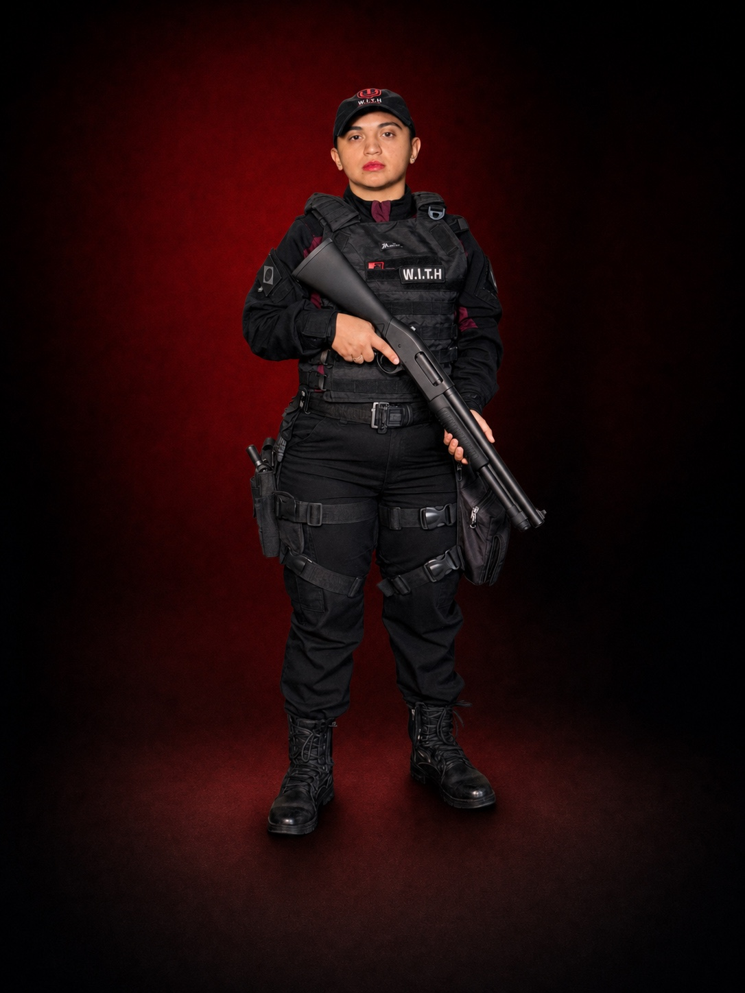 Profissional uniformizado da WITH Segurança